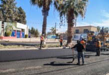 Entran en su recta final los trabajos de pavimentación en la avenida Carlos Blake: Alfonso Rodríguez