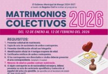 Comienza en Meoqui recepción de documentos para matrimonios colectivos 2026