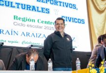 Encabeza Roberto Carreón inauguración de los Encuentros Deportivos, Culturales y Cívicos Región Centro-Sur