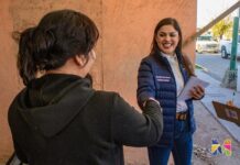 Lleva Miriam Soto atención directa a vecinos de Misión San Pablo