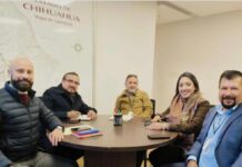 Fito Gardea anuncia próxima rehabilitación de la carretera federal 45 en Saucillo