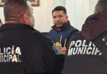 Fortalece Seguridad Pública coordinación con comerciantes del centro de Delicias