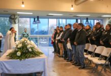 Reconoció Valenciano labor policial durante misa por el Día del Policía