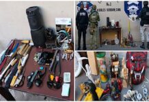 Decomisan objetos prohibidos en el CERESO de Chihuahua