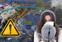 Frente frío 27 provocará caída de nieve o aguanieve en 16 estados