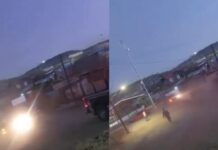 Patrulla sin freno causa susto en Guachochi: agentes olvidan poner el freno de mano