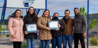 Miriam Soto y Jurisdicción Sanitaria No.1 levantan bandera blanca de Salud en Las Puentes con 2 certificaciones