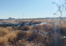 Incendio de hierba seca y basura en Villa Bonita genera preocupación entre vecinos