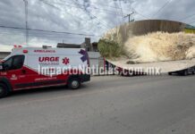 Perro se atraviesa y provoca que motociclista caiga; conductor quedó lesionado y perrito murió