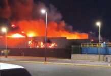 Incendio en tienda Sam’s de Hermosillo deja pérdidas totales