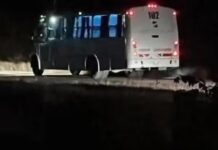 Versión del chofer de autobús abandonado en Ciudad Valles-El Mante cambia: ahora dice que sujetos ya viajaban con él