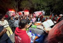 Por bloqueos más de mil personas pasan la noche en el Zoológico Guadalajara