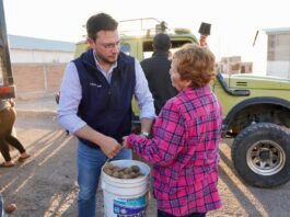 Mario Alberto Mata pretende llevar apoyo alimentario a todo Delicias