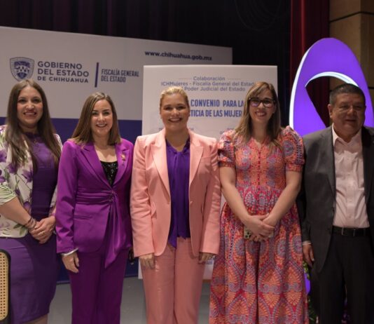 Maru Campos encabeza firma del Convenio para la paz y la justicia de las mujeres