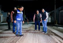 Arranca Marco Bonilla rehabilitación de calle California para mejorar la movilidad en Quintas del Sol