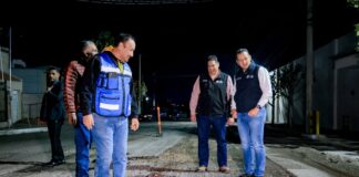 Arranca Marco Bonilla rehabilitación de calle California para mejorar la movilidad en Quintas del Sol