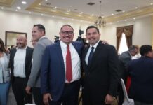 Presidente Municipal Cruz Pérez Cuéllar toma protesta al Consejo Directivo de Canaco