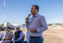 Inician construcción de cancha de fútbol en Laderas del Norte con respaldo de la Federación y la FIFA