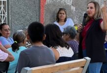 Rocío Beltrán del Río acerca programas sociales y promueve derechos en Tierra y Libertad