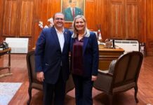 Se reunió Chava Calderon con la gobernadora Maru Campos