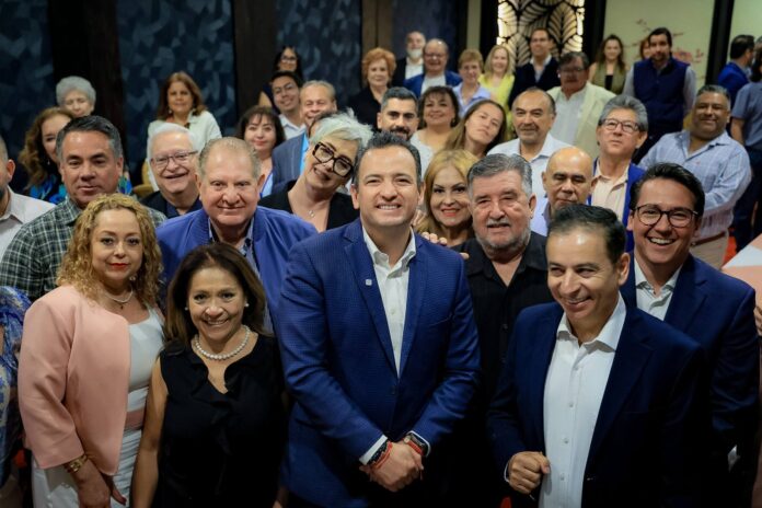Compartió Marco Bonilla visión de desarrollo y futuro con empresarios juarenses