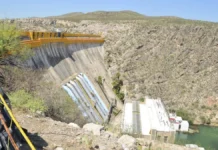 Nivel de la Presa Boquilla sigue a la baja: 1 cm menos en un día