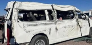 Taekwondoínes chihuahuenses sufren accidente vial en El Paso