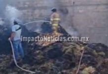 Incendio en bodega de Las Cuevas, Camargo: Bomberos controlan el fuego