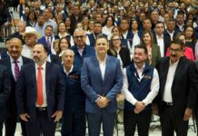 Refrenda Marco Bonilla compromiso con el magisterio en el Pleno Seccional Extraordinario del SNTE Sección 8