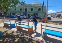 Intensifica Gobierno de Parral rehabilitación de espacios públicos en toda la ciudad