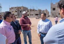 Encabeza Valenciano recorrido con Infonavit y Coesvi para nuevos desarrollos habitacionales