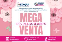 Realizarán en Meoqui Mega Venta del Día de las Madres este 2 de mayo