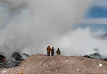 Instruye Fito Gardea coordinación para sofocar incendio entre Conchos-Naica