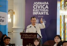 Toma alcalde Marco Bonilla protesta al Cabildo y Gabinete Infantil de Chihuahua