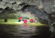 Búsqueda de mineros atrapados en Sinaloa: buzos ingresan a mina