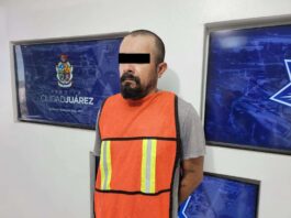 Arresta policía a hombre por golpear a su esposa y amenazarla con una escopeta en Ciudad Juárez