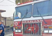 Incendio en hogar acumulador de basura en la Calle 40 y Avenida 10