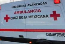 Viento derriba barda y deja a hombre con graves fracturas en Cuauhtémoc
