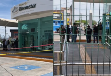 Hombre realiza detonaciones en sucursal del Banco del Bienestar en Delicias