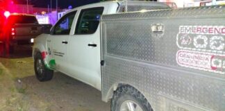 Hombre de 67 años muere tras caer con su camioneta a una acequia en Saucillo