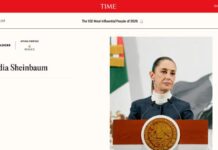 Claudia Sheinbaum entra a la lista Time de las 100 personas más influyentes del 2026