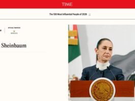 Claudia Sheinbaum entra a la lista Time de las 100 personas más influyentes del 2026