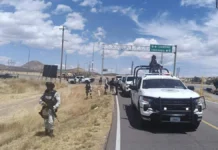 Tras desaparición de mando policial y agentes, aseguran camioneta con cargadores y cartuchos en Nonoava