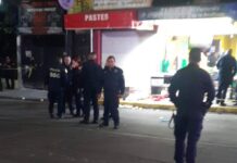 Ataque a balazos en taquería deja cinco heridos y dos detenidos