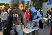 Despliegan operativo en secundaria de Nuevo Casas Grandes por amenaza de tirador