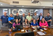 Participa Seguridad Pública de Delicias en mesa de seguridad organizada por FICOSEC