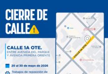 Anuncian cierre vial en el centro de Delicias por trabajos en la red hidráulica