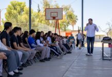 Concientiza en Delicias a adolescentes de la secundaria 3014 sobre riesgos del vapeo