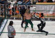 Vibró Delicias con espectacular función de lucha libre en el Gimnasio Municipal