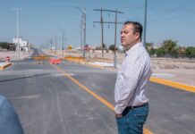 Supervisa Jesús Valenciano recta final de la prolongación Fernando Baeza